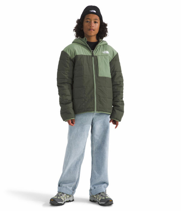 The North Face NF0A88TP Boys' Reversible Shasta Full Zip Hooded Jacket