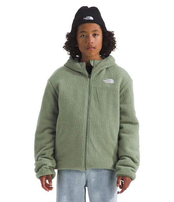 The North Face NF0A88TP Boys' Reversible Shasta Full Zip Hooded Jacket