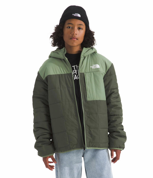 The North Face NF0A88TP Boys' Reversible Shasta Full Zip Hooded Jacket