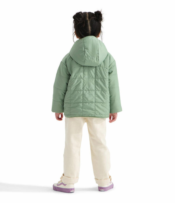 The North Face NF0A88VQ Girls' Reversible Shasta Full Zip Hooded Jacket