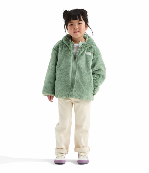 The North Face NF0A88VQ Girls' Reversible Shasta Full Zip Hooded Jacket