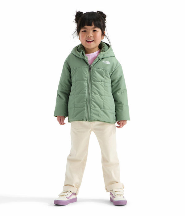 The North Face NF0A88VQ Girls' Reversible Shasta Full Zip Hooded Jacket
