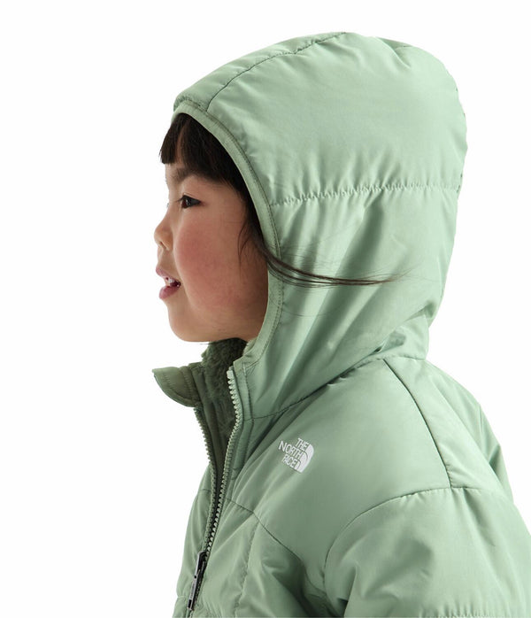 The North Face NF0A88VQ Girls' Reversible Shasta Full Zip Hooded Jacket