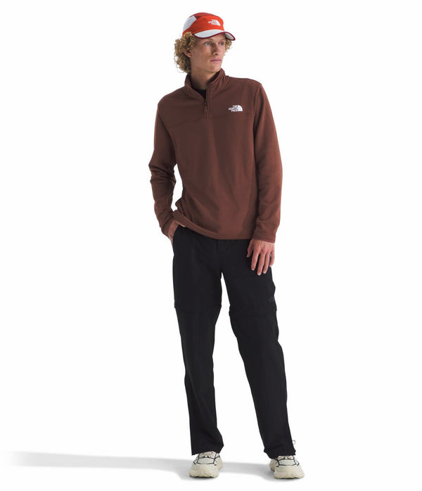 The North Face NF0A8AZE Men's Cedar Trail Grid Fleece Quarter Zip