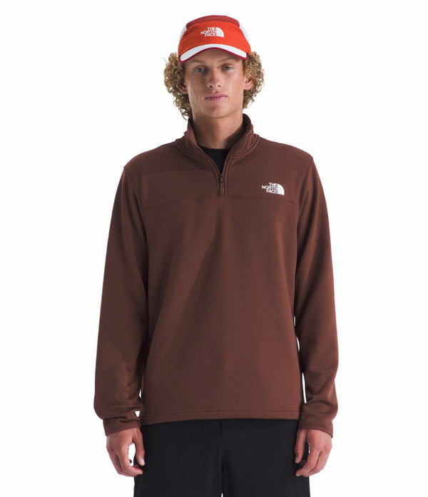 The North Face NF0A8AZE Men's Cedar Trail Grid Fleece Quarter Zip