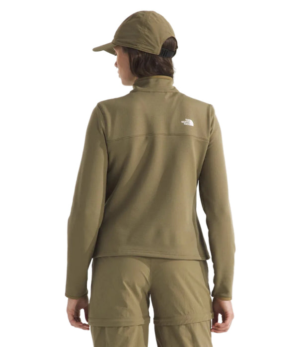 The North Face NF0A8D2Q Women's Cedar Trail Grid Fleece Quarter Zip Jacket