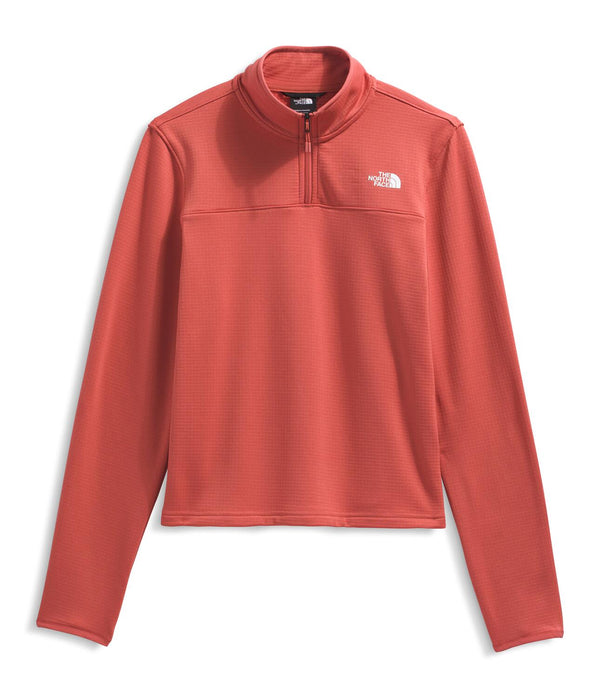 The North Face NF0A8D2Q Women's Cedar Trail Grid Fleece Quarter Zip Jacket