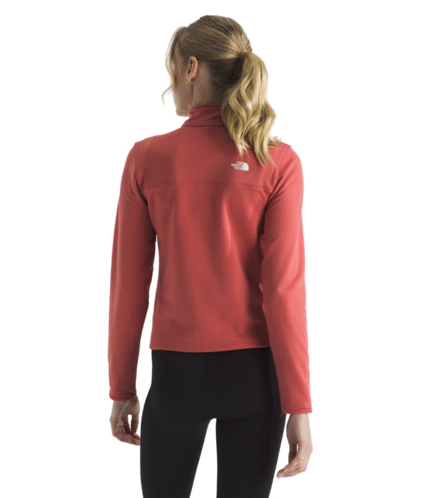 The North Face NF0A8D2Q Women's Cedar Trail Grid Fleece Quarter Zip Jacket