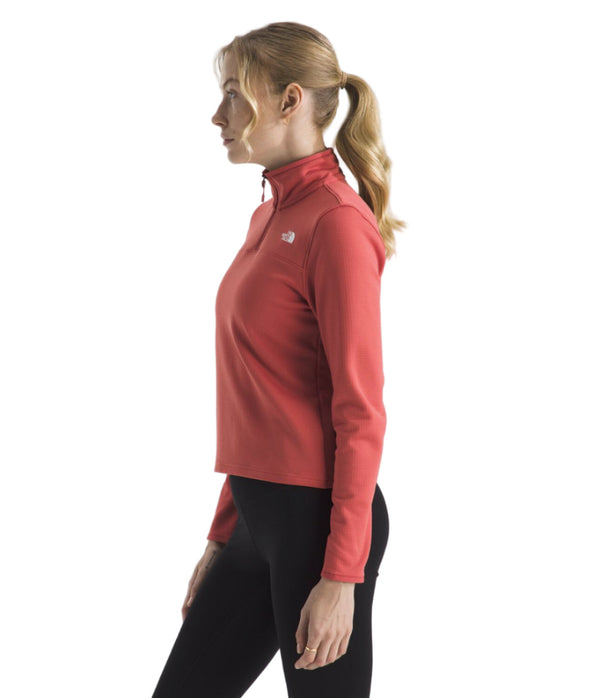 The North Face NF0A8D2Q Women's Cedar Trail Grid Fleece Quarter Zip Jacket