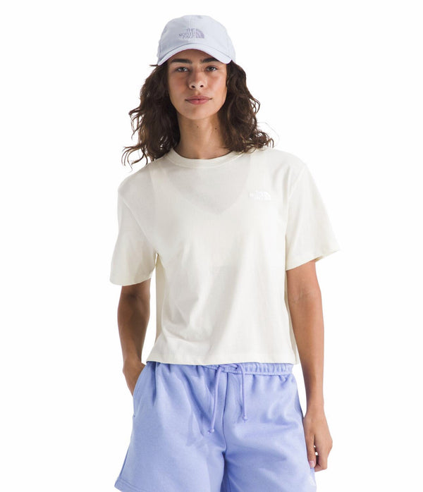 The North Face NF0A8FDH Women's Evolution Simple Dome Crop Relaxed SS Tee