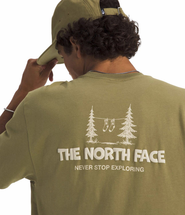 The North Face NF0A8GQM Men's Camping Relaxed SS Tee Graphic