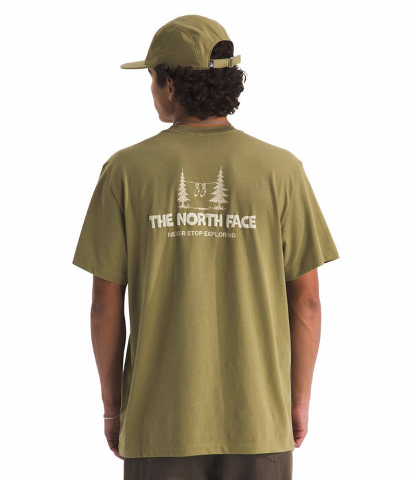 The North Face NF0A8GQM Men's Camping Relaxed SS Tee Graphic
