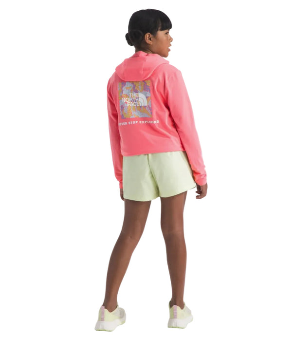 The North Face NF0A8GRN Teen Adventure Wildflower Views Hoodie