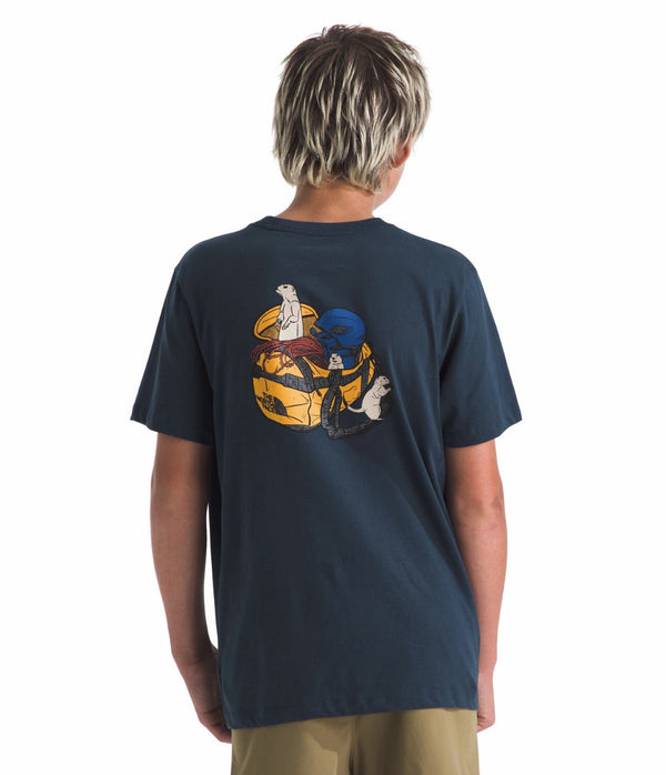 The North Face NF0A8GT0 Teen Woodland Wanderer Regular SS Tee