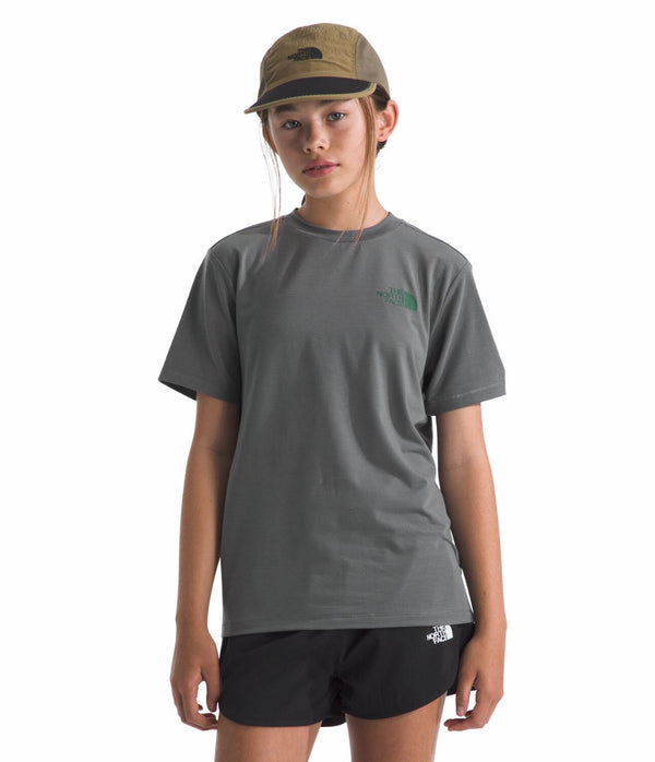 The North Face NF0A8GTA Teen Adventure Sequoia Shade SS Tee