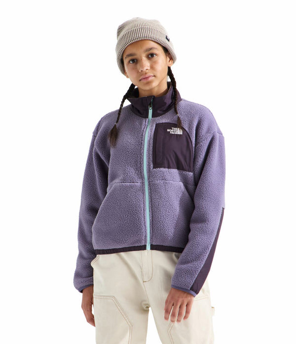 The North Face NF0A8H3S Girls' Yumiori Off Peak Full Zip Jacket
