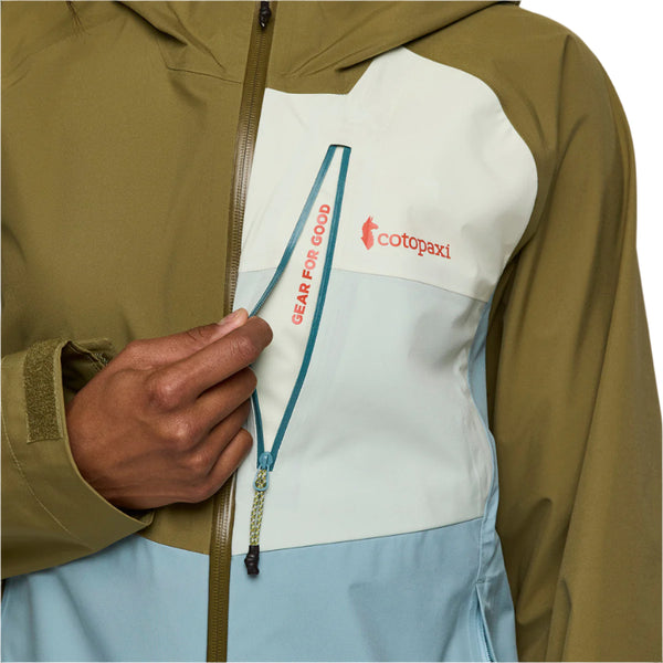 Cotopaxi S25480W1228 Women's Impermeo 3L Hooded Shell Jacket