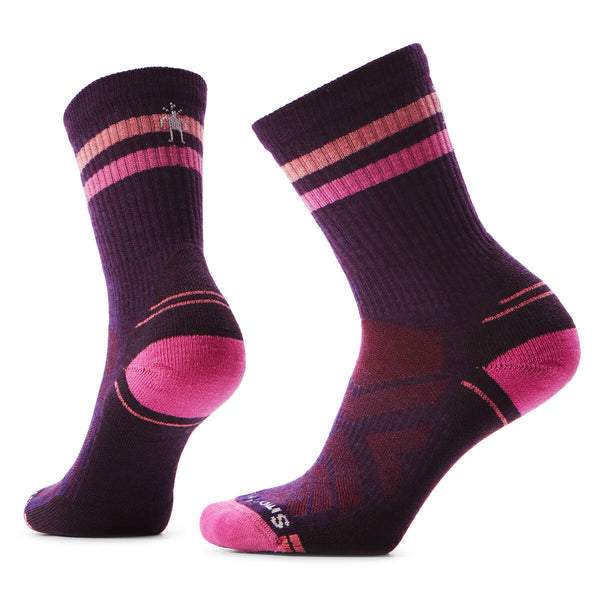 Smartwool SW001578 Women's Hike Light Cushion Tube Stripe Crew Socks