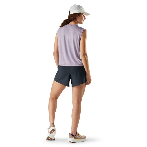 Smartwool SW003075 Women's Active Ultralite Crop Tank