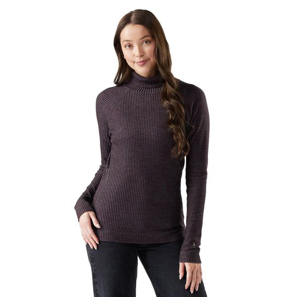 Smartwool SW016690 Women's Thermal Merino Rib Turtleneck