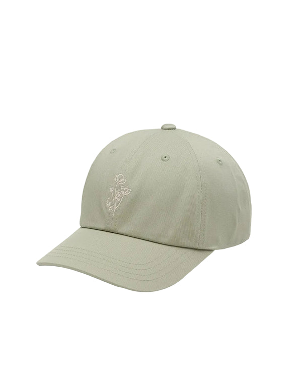 Tentree TAU6556 Flower Embroidery Peak Hat