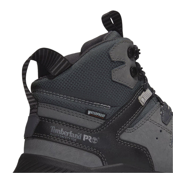 Timberland TB0A67G3EJO1 Men's PRO Tempe 6 Inch Alloy Toe Waterproof Work Boot