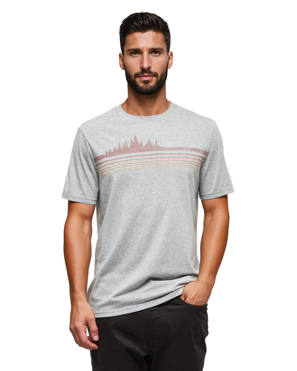 Tentree TCM6284 Men's Retro Treeline T-Shirt