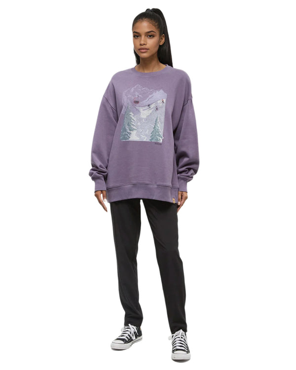 Tentree TCW6347 Women's Alpine Oversized Crew