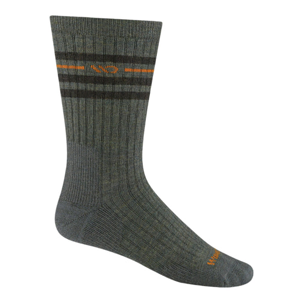 Wide Open 9002 Men's Vintage Stripe Cushioned Crew