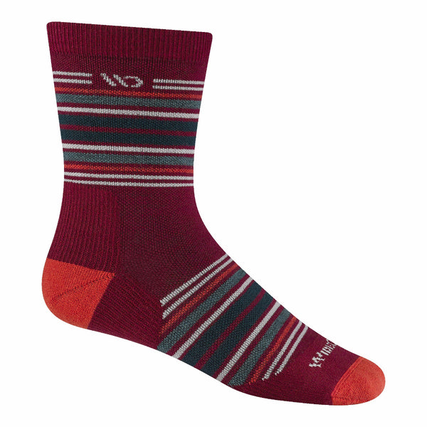 Wide Open 9005 Men's Multi Stripe Cushioned Micro Crew