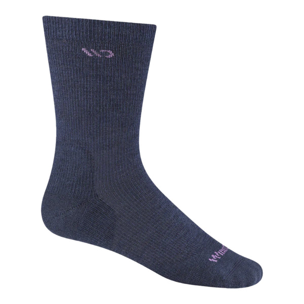 Wide Open 9504 Women's Solid Cushioned Crew