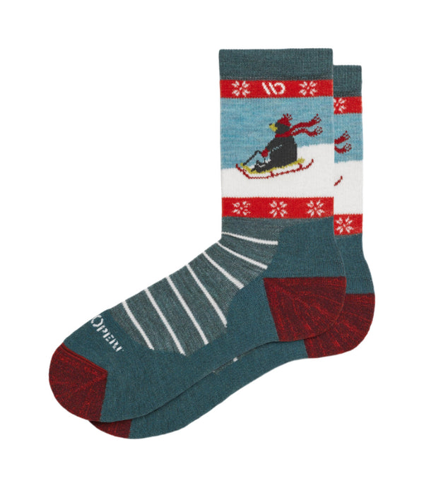 Wide Open 9506 Women's Sleigh All Day Cushioned Crew