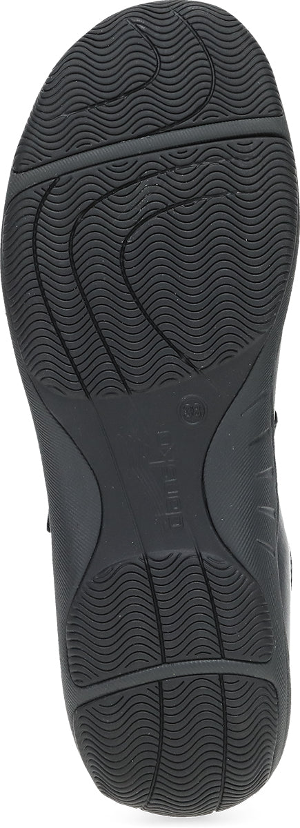 Dansko 10401020200 Women's Stacy - Black Waxy Burnished