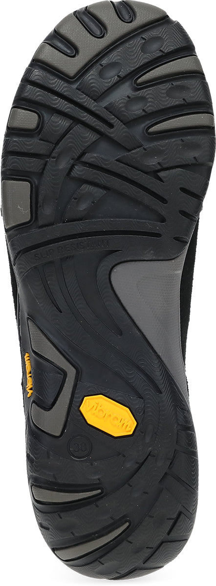 Dansko 4365020200 Women's Pippy - Black Waterproof Burnished Suede