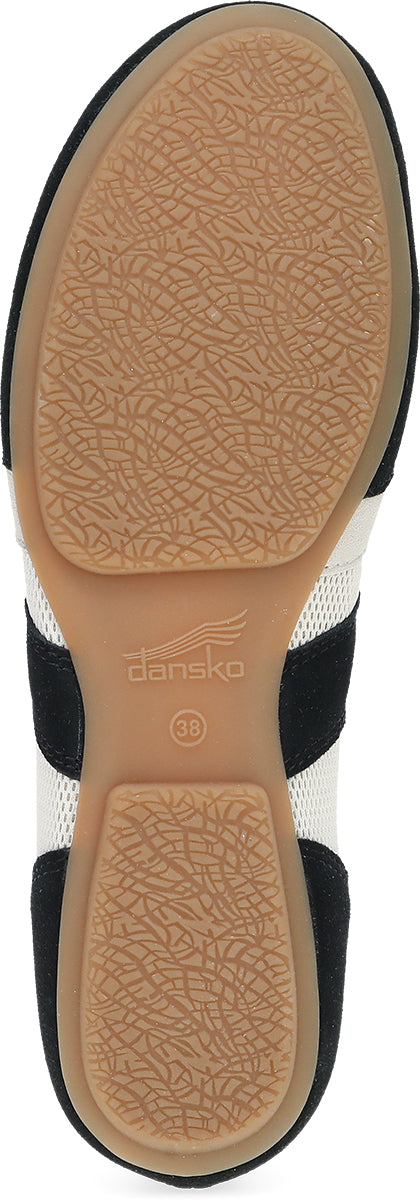 Dansko 5707020300 Women's Milana Black/Vanilla Suede