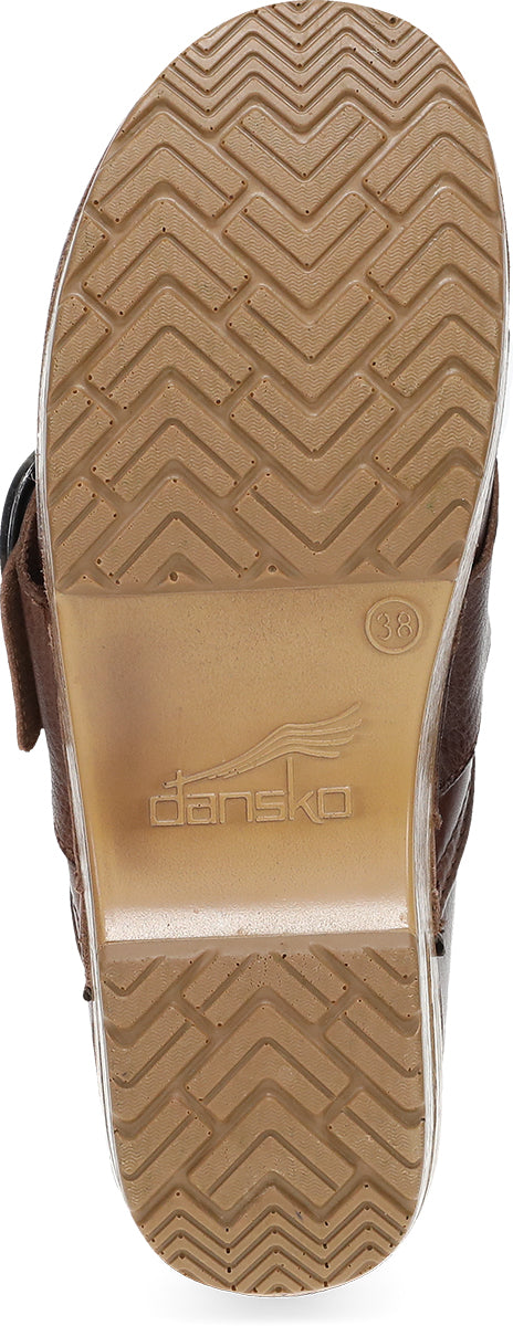 Dansko 616786112 Women's Pearson - Brown Waxy Milled