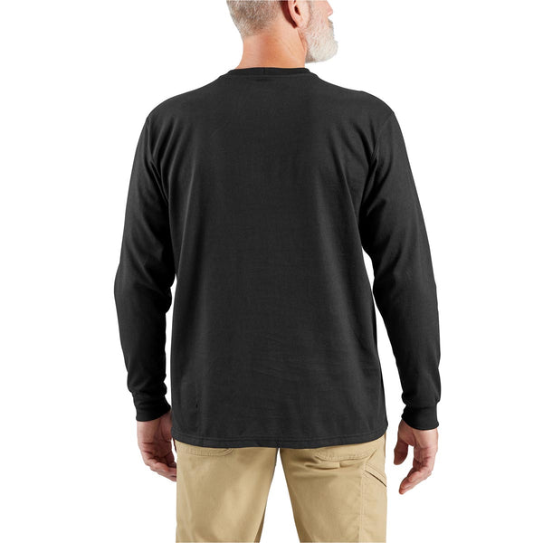 Carhartt 100235 Men's Flame-Resistant Force Cotton Long-Sleeve T-Shirt