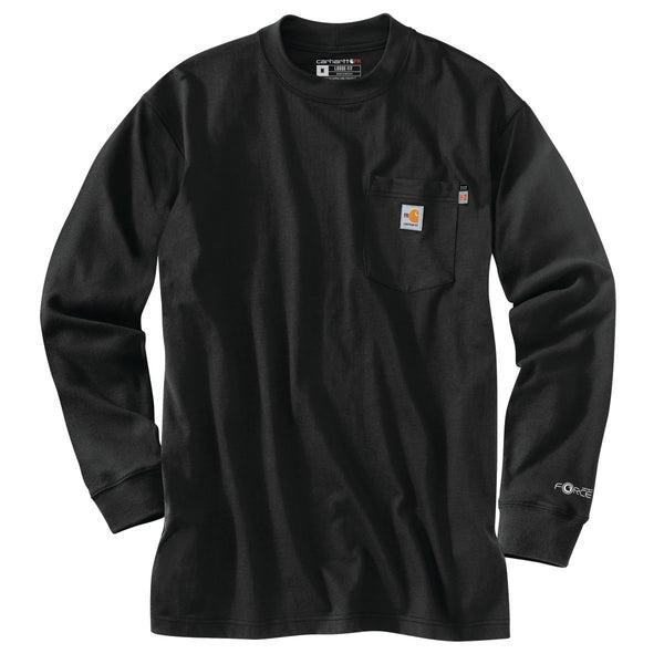 Carhartt 100235 Men's Flame-Resistant Force Cotton Long-Sleeve T-Shirt