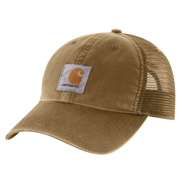 Carhartt 100286 Men's Canvas Mesh-Back Cap