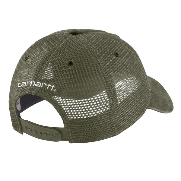 Carhartt 100286 Men's Canvas Mesh-Back Cap