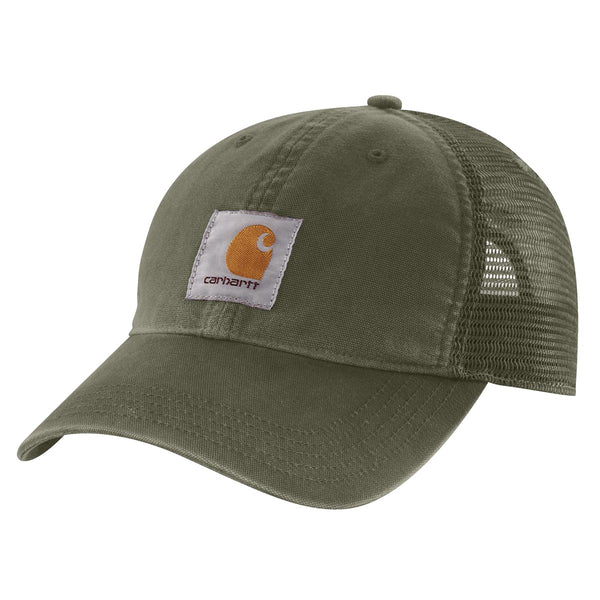 Carhartt 100286-SNSLS26 Men's Canvas Mesh-Back Cap
