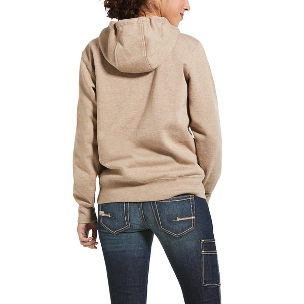 Ariat 10032912 Women's Rebar Skill Set Half Zip Hoodie