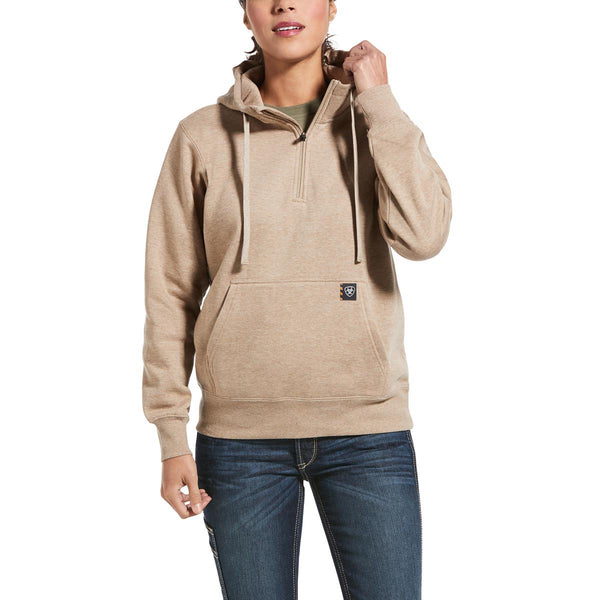 Ariat 10032912 Women's Rebar Skill Set Half Zip Hoodie