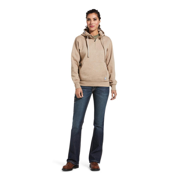 Ariat 10032912 Women's Rebar Skill Set Half Zip Hoodie