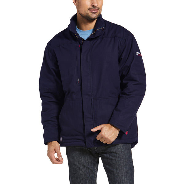 Ariat 10032956 Men's FR Workhorse Insulated Jacket - Navy