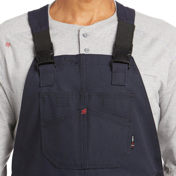 Ariat 10034651 Men's FR Canvas Unlined Bib - Navy