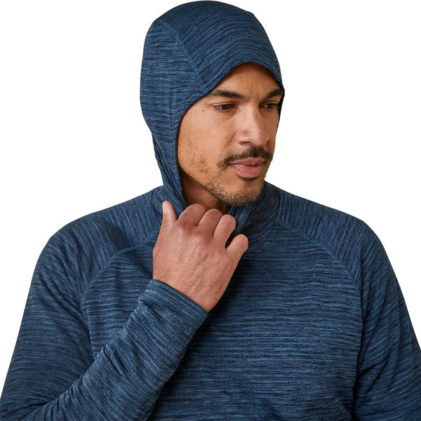 Ariat 10046106 Men's Rebar Gridwork Balaclava Baselayer - Blue Wink Teal