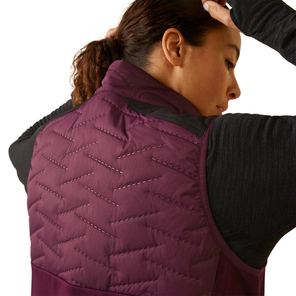 Ariat 10046156 Women's Rebar Cloud 9 Insulated Vest - Potent Purple