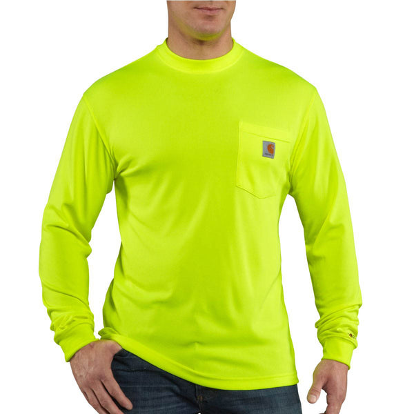 Carhartt 100494 Men's Force Color Enhanced Long Sleeve Tee