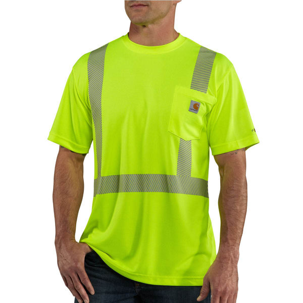 Carhartt 100495 Men's Force High-Visibility Short Sleeve Class 2 T-Shirt